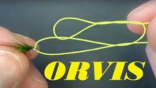 Extremely strong, very compact and easy to make: the orvis knot