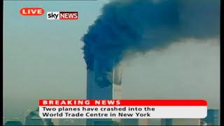 September 11th 2001 - As LIVE Sky News UK Studio Output - 9/11