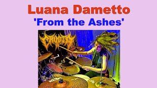 Luana Dametto - Crypta -  Live Drum Playthrough of From The Ashes