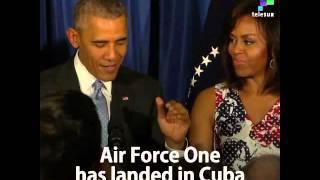 Obama in Cuba: "It is wonderful to be here"