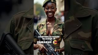 Countries as women of war Ep. 26 #CapCut #ai #midjourney #army #patrol #woman #beauty #girls