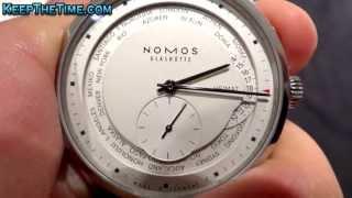 NOMOS Glashutte Zürich Weltzeit World Time Watch Hands-On (KeepTheTime Quickie)