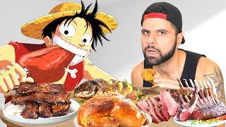 I Tried Luffy's Diet from One Piece