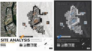 Architecture Site Analysis by Photoshop (Phân tích khu đất Kiến Trúc)