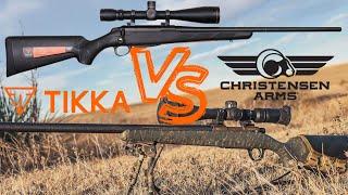 Tikka Rifle vs. Christensen Rifle