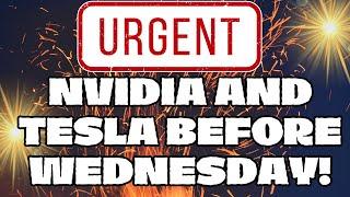 ️ URGENT!   TESLA AND NVIDIA STOCK PRICE PREDICTION INFO! BEST STOCKS TO BUY NOW!
