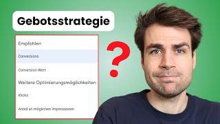 Google Ads Gebotsstrategien BEST PRACTICE (2024)