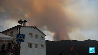 Incendios en el sur de España dejan al menos un muerto y casi 3.000 evacuados