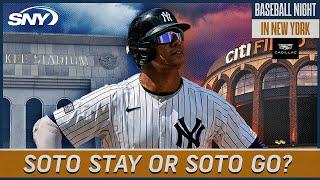 Which NY owner has more on the line in Juan Soto sweepstakes? | Baseball Night in NY | SNY