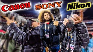 CANON, SONY or NIKON...What Cameras PROS Use At the World Series Behind MLB