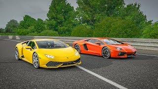 Forza 7 Drag Race! - Lamborghini Aventador LP 700-4 VS Lamborghini Huracán LP 610-4!!!