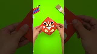 Let's make a paper fox!  #shorts