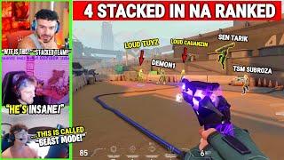 SEN Tarik, NRG Demon1, TSM Subroza & EG Shanks Stacked Against LOUD Cauanzin & LOUD Tuyz in Ranked