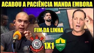 PÓS JOGO ! CORINTHIANS DA VEXAME E TORCIDA PEDE DEMISSÃO DE ANTONIO OLIVEIRA CORINTHIANS 1X1 CUIABÁ