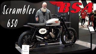 NEW BSA Scrambler 650! The Best Looking Modern Scrambler Motorbike IN THE WORLD! And BSA Goldstar!