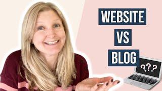 WEBSITE VS BLOG: What's the difference between a website and a blog