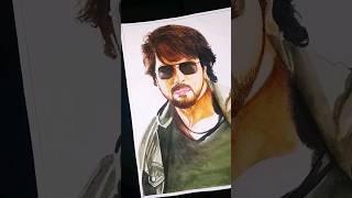 Ram Caharan drawing  Game Changer #drawing #art #viralvideo #sketch #ramcharan #gamechanger #shorts