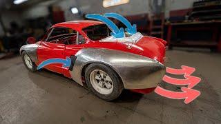 Still Cooling This Car the Wrong Way (Now With Side Scoops!)