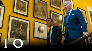 President Joe Biden visits 10 Downing Street