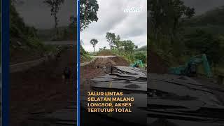 Lintas Selatan Malang Longsor #breakingnews #shortvideo #viralvideo #news #fyp #shorts #malang #fy