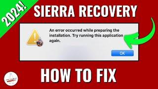 [FIXED] An error occurred while preparing the installation! macOS Sierra Recovery Error!