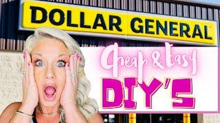 Dollar General DIY’s, Dollar General DIY home decor, Quick & Simple DIY’s, Blessed Beyond Measure