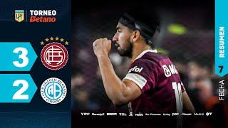 LANÚS 3 - 2 BELGRANO | Resumen del partido | #TorneoBetano 2024