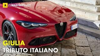 Alfa Romeo GIULIA 2024 | Com'è in allestimento TRIBUTO ITALIANO...