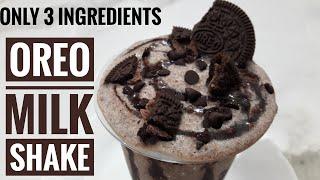 Oreo Milkshake | Oreo Milkshake Without Ice cream | How To Make Oreo Milkshake In 2 Minutes