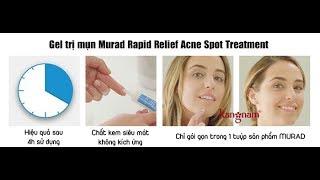 Công thức trị mụn hiệu quả Murad Acne Complex với 3 Bước Sử Dụng