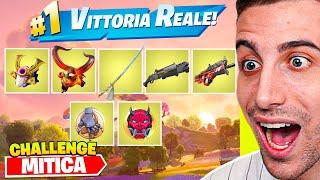 Gioco con TUTTE le Armi MITICHE e Medaglioni MITICI del CAPITOLO 6 e VINCO! Capitolo 6 Fortnite ITA!