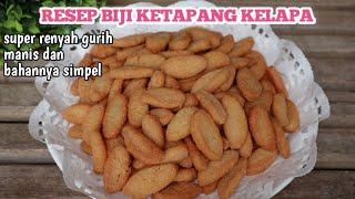 BIJI KETAPANG kelapa super renyah simpel dan enak banget