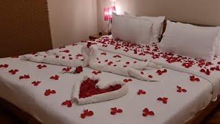 Munnar... Bedroom Decoration Broad bean resort #munnar #Resort #bedroom #Family