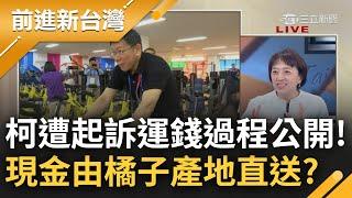 這畫面蠻滑稽的！邊踩飛輪邊收下300萬？律師酸柯文哲：愛錢又愛養生 范有偉親手拿500萬交付柯文哲？邱明玉：橘子都沒有A直接送柯家│王偊菁主持│【前進新台灣 PART1】20241226│三立新聞台