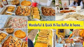 How I Organise Wonderful High-Tea Party For My Friends | Fast and Simple Recipes For hi-tea buffet