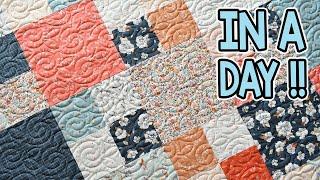 Snippet Four Patch | Beginner Friendly Quilt Pattern | Fast and Quick Quilt Patterns