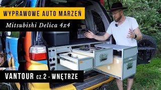 NAJMNIEJSZY kamper świata? Van Tour Mitsubishi Delica cz.2