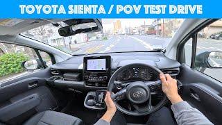 2023 Toyota SIENTA - Test Drive - POV with Binaural Audio