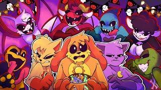 DogDay X CatNap X CatFeine VS BabaChops & The Nightmare Critters |Poppy Playtime Chapter 4┃Comic Dub