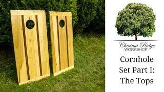 Cornhole Boards Part 1 - How To Build - Woodworking