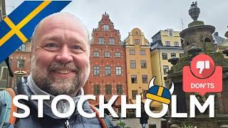 The Don'ts of Visiting Stockholm