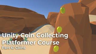 Unity Coin Collecting Platformer Part 6: Coins