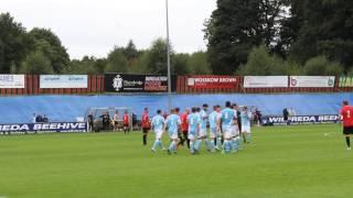 David Kolodynski scores 1st goal for Rugby Town v Sheffield FC 24" .