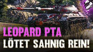 Leopard PTA lötet sahnig rein! Free2Play Edition [World of Tanks - Gameplay - Deutsch]