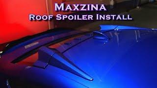 It's so easy! How to install the Maxzina Roof Spoiler on the 11th gen 2022 Honda Civic