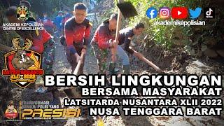 PEMBERSIHAN SALURAN IRIGASI - LATSITARDANUS XLII 2022 E10 - BATALYON ARKANA SATRIADHARMA