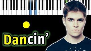 Aaron Smith - Dancin' (KRONO Remix) | Piano_Tutorial | Разбор | КАРАОКЕ | НОТЫ + MIDI