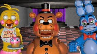 [FNAF] THE TOY ANIMATRONICS VS WITHERED FREDDY (3V1)