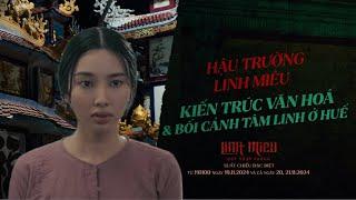 THUY TIEN'S FIRST MOVIE ROLES | Behind the scenes of the movie "Linh Mieu"