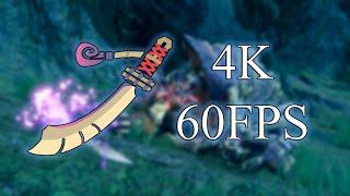 Magnamalo hunt w/ Longsword | MHRise demo PC【4K 60fps】